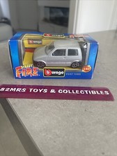 Burago 1/43 Fiat 500 Rally Boxato DieCast Performance Street Fire Vintage