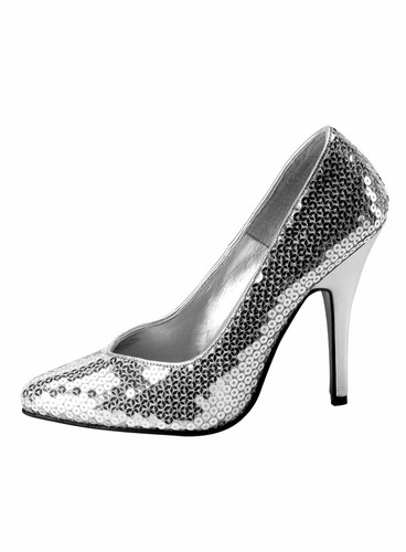 Scarpe paillettes argento - scarpe,