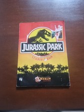 JURASSIC PARK Merlin album figurine completo 1993