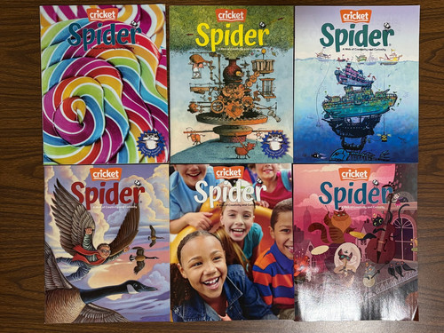 Cricket spider magazine - cricket,