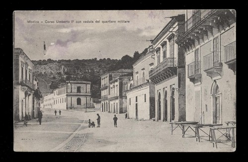 Cartolina modica corso umberto - cartolina,
