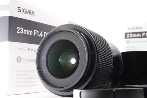Sigma 23mm dc dn - f/1.4,