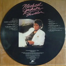 PICTURE DISC Michael Jackson Thriller Epic