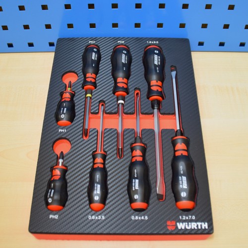 Würth zebra set - set, cacciaviti