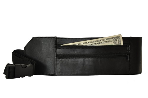 Vera pelle ultra slim - vera, marsupio