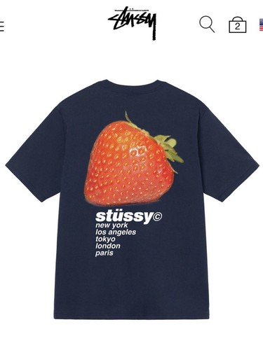 Shirt grafica stüssy - grafica,