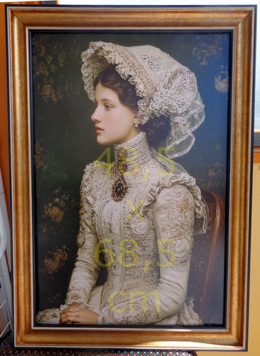 Quadro tela con cornice - tela,