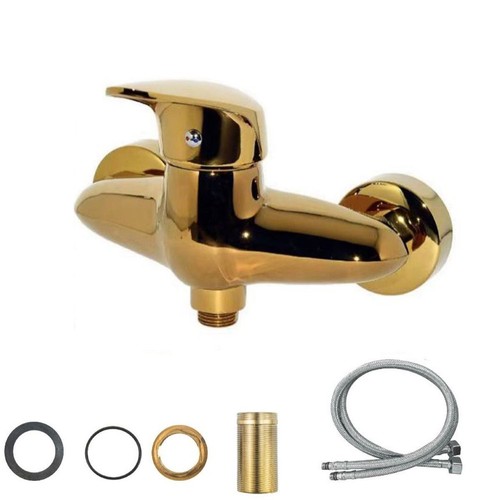 Rubinetto miscelatore dorato - miscelatore,