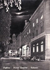 CAGLIARI: Piazza Carmine - notturno    1957