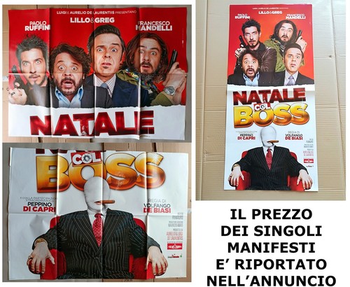Natale col boss locandina - natale,
