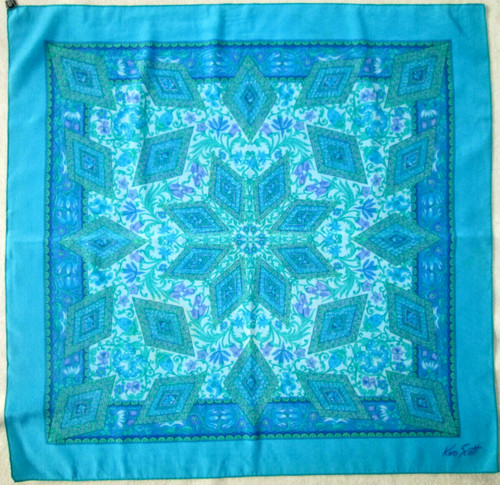 Ken scott foulard soie - foulard,
