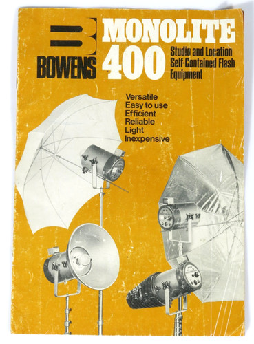 Prl bowens monolite 400 - monolite,