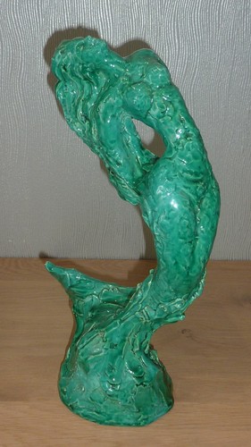 Sculpture femme poisson - femme,
