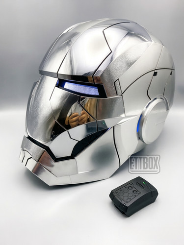 Casco indossabile mk5 argento - casco,
