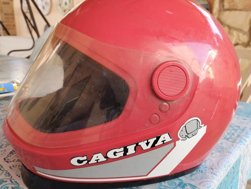 Casco vintage cagiva - vintage,