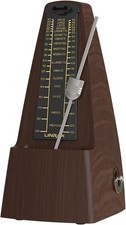 Linrax M2 Metronomo Meccanico per Pianoforte, Chitarra, Basso, Ukulele, Drum Tam