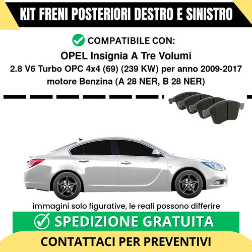 Pastiglie freno posteriori - freno,