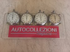 @ N°4 CRONOMETRI  MECCANICI URSS"SEKONDA"60sec./60min. CON BASETTA IN PLEXIGLASS