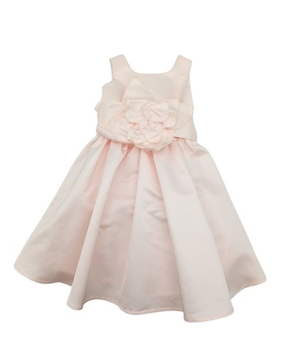 Abito raso rosa chiaro - raso,