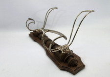 APPENDIABITI A PARETE  ATTACCAPANNI D'EPOCA  -   LEGNO DI NOCE - ITALIA