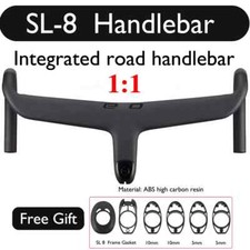 Manubrio integrato carbonio