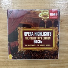 Opera Highlights: Collector's Edition (CD, 2007, 50 Disc, EMI Classics) New