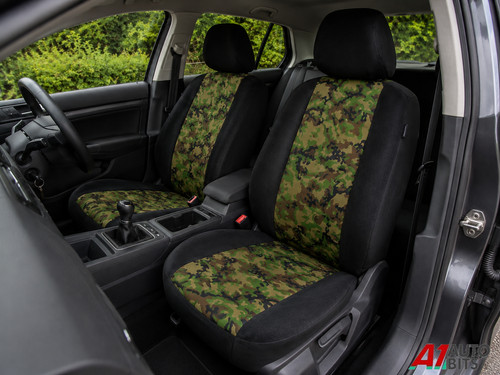 Copri sedili verde - verde, camo
