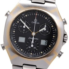 Orologio Uomo Omega Seamaster Polaris Cronografo Quadrante Nero Quarzo_839652