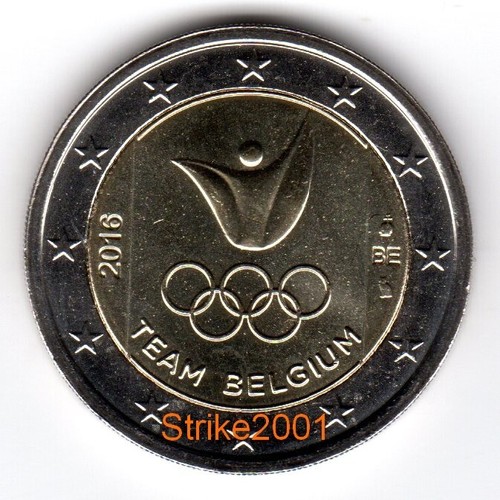Euro commemorativo belgio - 2,