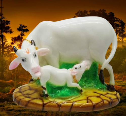 Kamadhenu mucca vitello - kamadhenu,