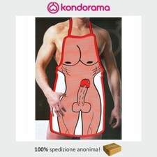 grembiule stampato uomo nudo