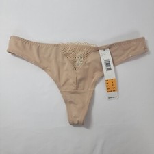 Dkny beige tan thong womens - beige,