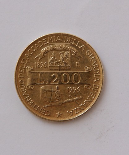 Moneta 200 lire - moneta, centenario
