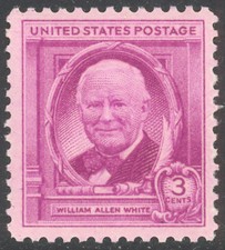 Scott 960, il numero 3¢ William Allen White del 1948 - MNH