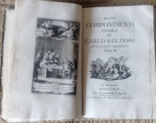 Libro antico delli - antico,