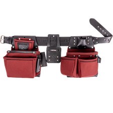 Cornice borsa Occidental Leather R8080DB Oxy Lights 7 con doppia borsa esterna ROSSO