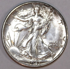 1941-S Mezzo dollaro Walking
