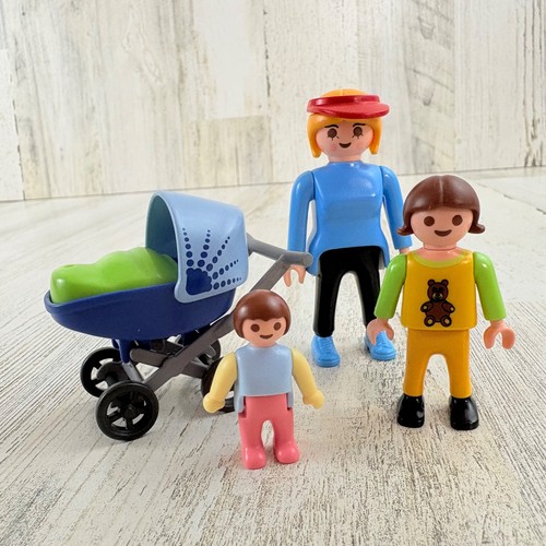 Lotto figurine playmobil mamma - figurine,