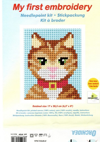 Tela mezzo punto gatto kit - mezzo,