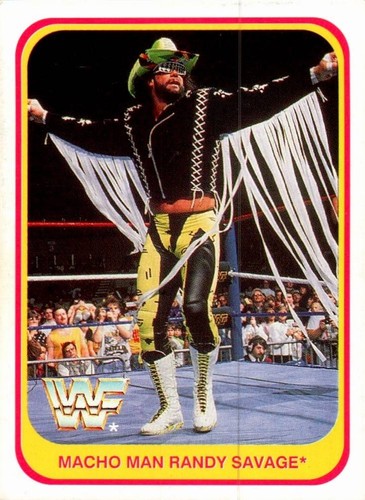 1991 wwf merlino macho man - wwf,
