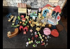 Lotto mobili bambola, famiglia