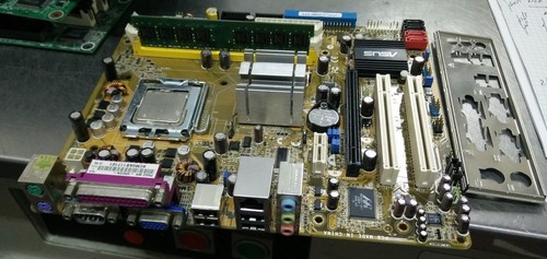 Scheda madre asus p5gz atx - madre, p5gz-mx