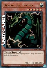 DRAGO DEL TUONO (Thunder Dragon) • Ultra R • LCKC IT067 • Unl • Yugioh ANDYCARDS