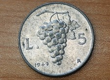 1949 Italy 5 Lire