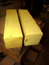 8 PEZZI LEGNO GREZZO ARANCIO