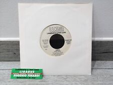 LUCIANO LIGABUE LAMBRUSCO E POP CORN 45 GIRI PROMO JUKEBOX JB 1991 VG+ STICKER