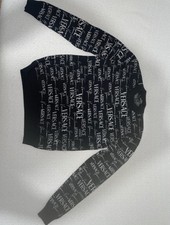 Maglione Pullover Versace Nero Usato