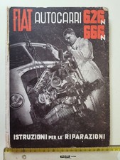 Autocarro FIAT 626n e 666n Istruzioni per le riparazioni Originale FIAT 1940