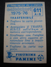 FIGURINA PANINI CALCIATORI