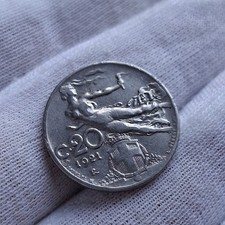 Regno Vittorio Emanuele Iii 20 Cent Libertà Librara 1921 Ottima Lotto 